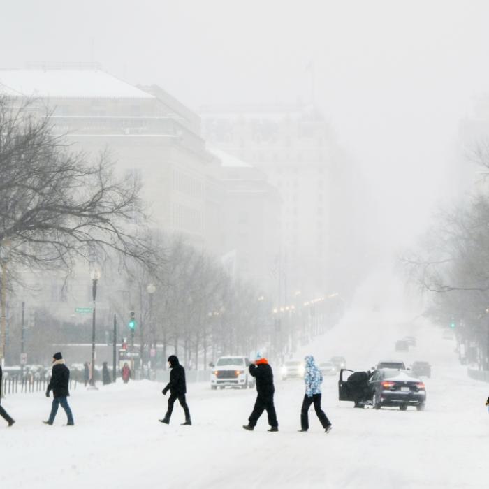 Wintersturm legt halbes Land lahm - Trump ruft Notstand aus