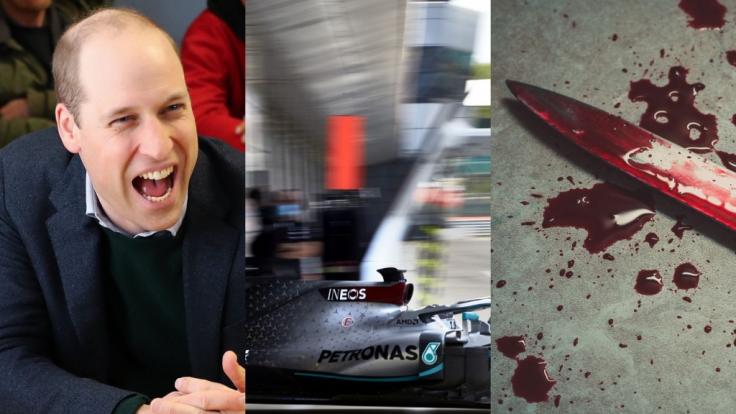 Die News des Tages am 21.06.2020 zu Prinz William, Formel-1-Aus im deutschen Free-TV und Messer-Attacke in England.