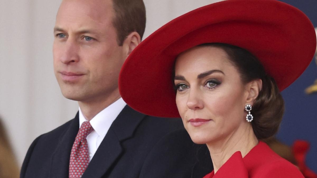 Obwohl Prinzessin Kate derzeit nach einer Operation aus der &Ouml;ffentlichkeit verschwunden ist, fand sich die Prinzessin von Wales in den Royals-News wieder - nicht zuletzt wegen ihres Ehemannes Prinz William. (Foto)