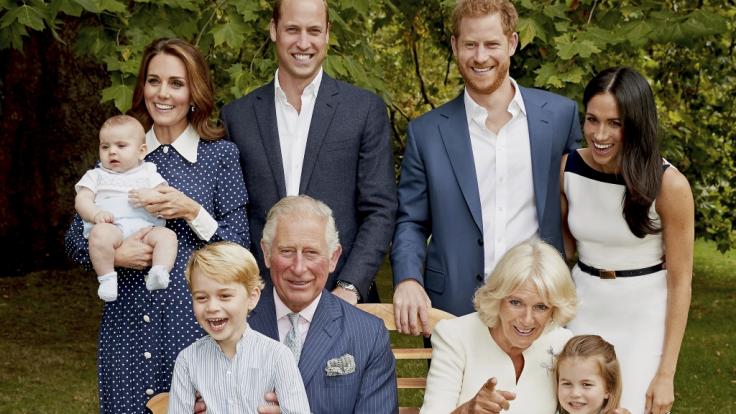 Die ganze Familie versammelt zum 70. Geburtstag von Prinz Charles.