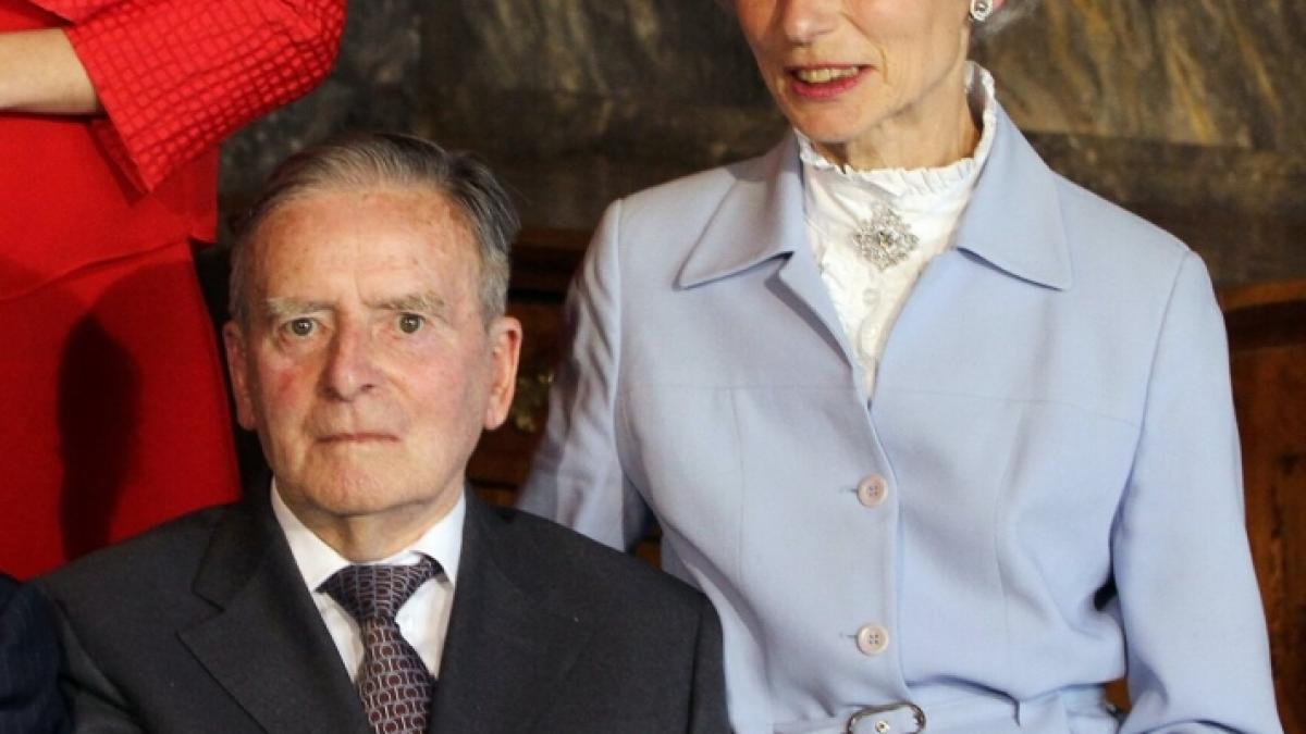 Die Eltern von Erbgro&szlig;herzogin St&eacute;phanie von Luxemburg: Graf Philippe de Lannoy und Alix de Lannoy sind inzwischen beide verstorben. (Foto)