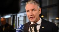 Der AfD-Politiker Höcke ist wegen einer verbotenen Nazi-Parole bereits verurteilt worden. Jetzt prüft die Polizei einen neuen Vorfall.