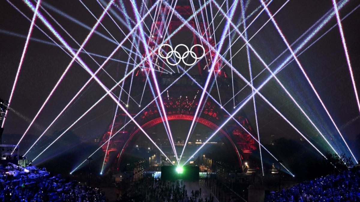 Die Olympischen Sommerspiele 2024 in Paris sind mit einer fulminanten, stargespickten Show er&ouml;ffnet worden. (Foto)