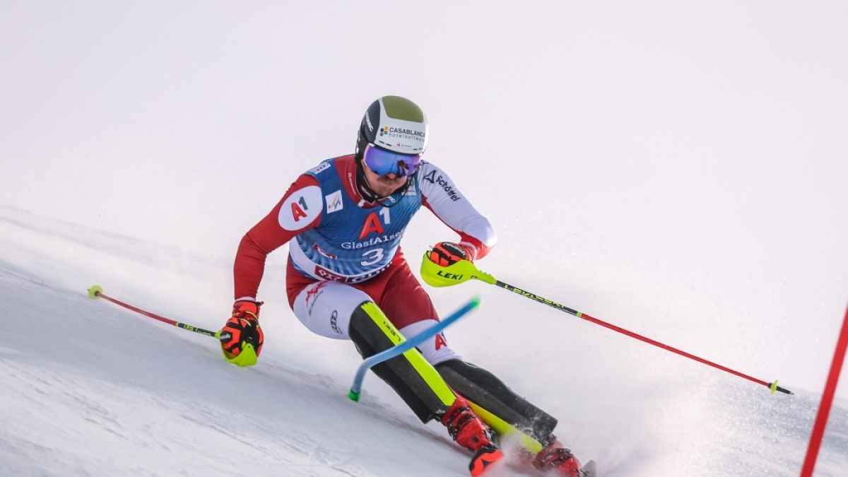 Ist Manuel Feller aus &Ouml;sterreich ein Kandidat f&uuml;r das Podest beim Nachtslalom in Madonna di Campiglio? (Foto)