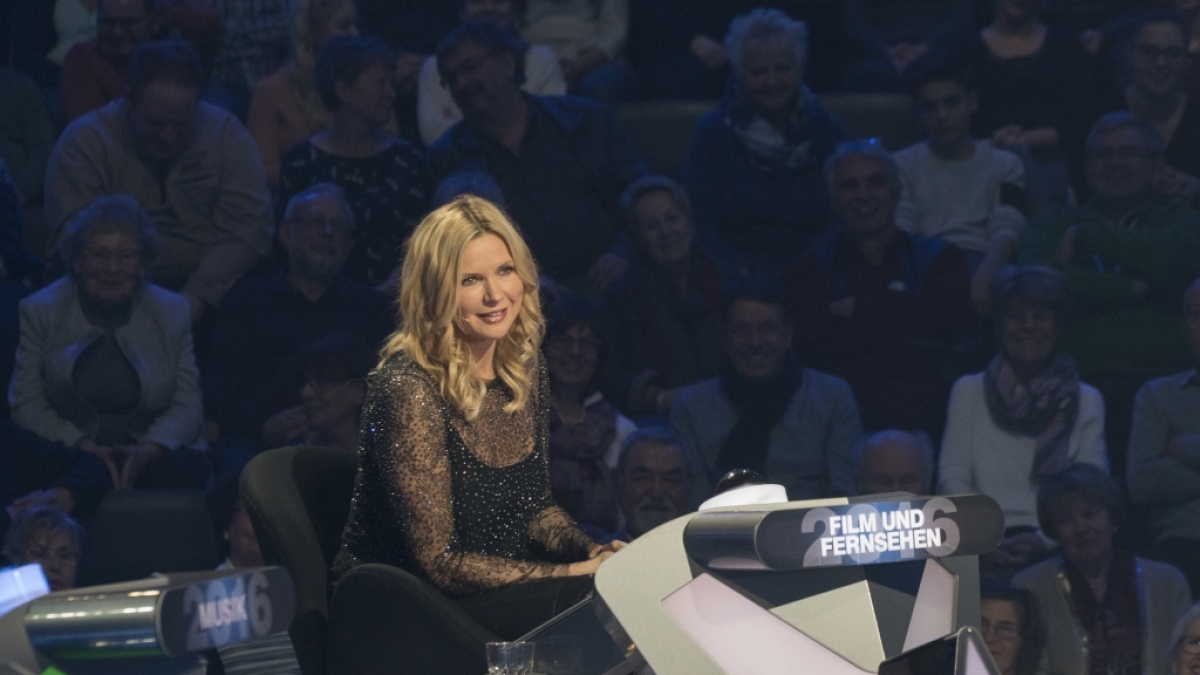 Veronica Ferres tritt f&uuml;r "Film und Fernsehen" an. (Foto)