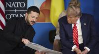 Donald Trump soll Wolodymyr Selenskyj eine ungewöhnliche Frage gestellt haben.