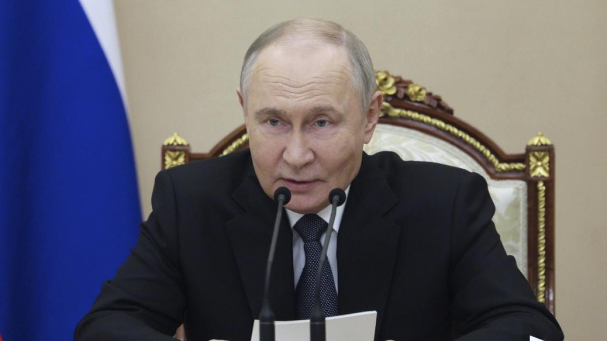 Wladimir Putin erlebt offenbar im Weltraum einen R&uuml;ckschlag. (Foto)