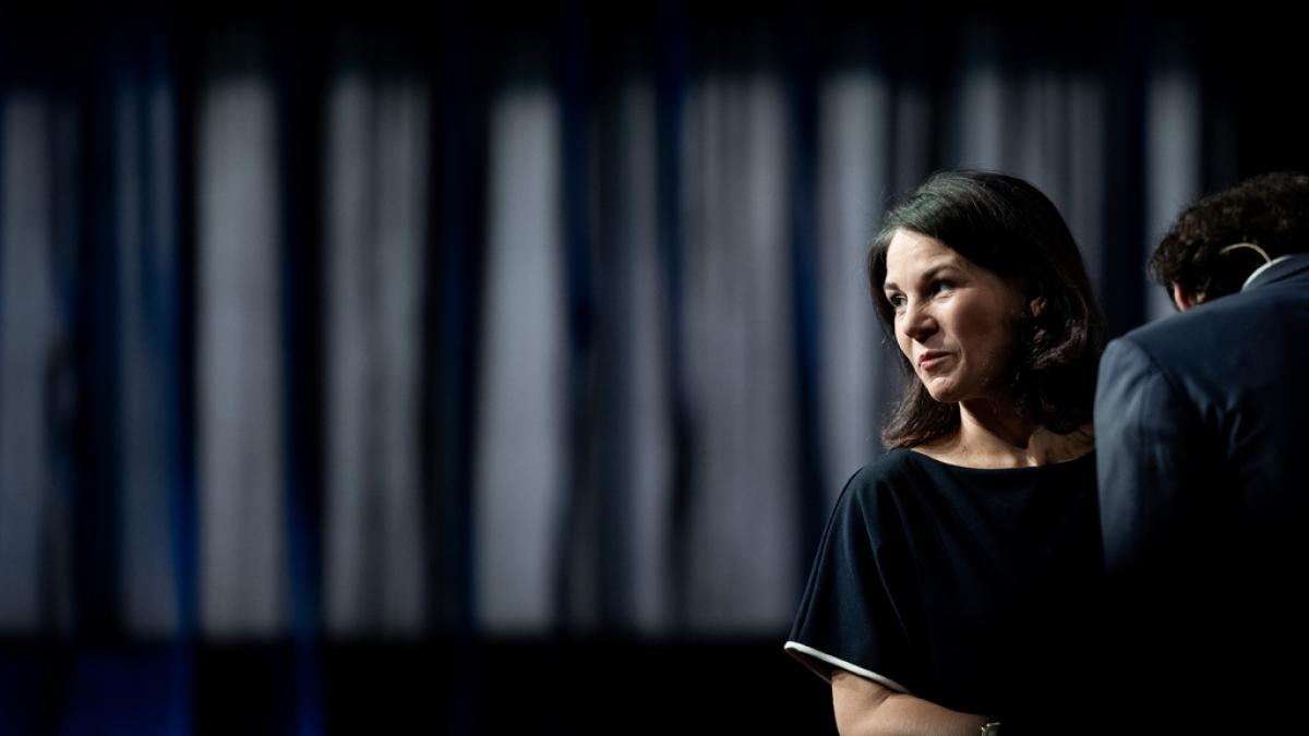 Annalena Baerbock lobte Kamala Harris. (Foto)