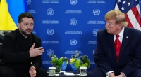 Zwischen dem ukrainischen Präsidenten Wolodymyr Selenskyj (l.) und seinem Amtskollegen Donald Trump (r.) herrscht momentan dicke Luft.