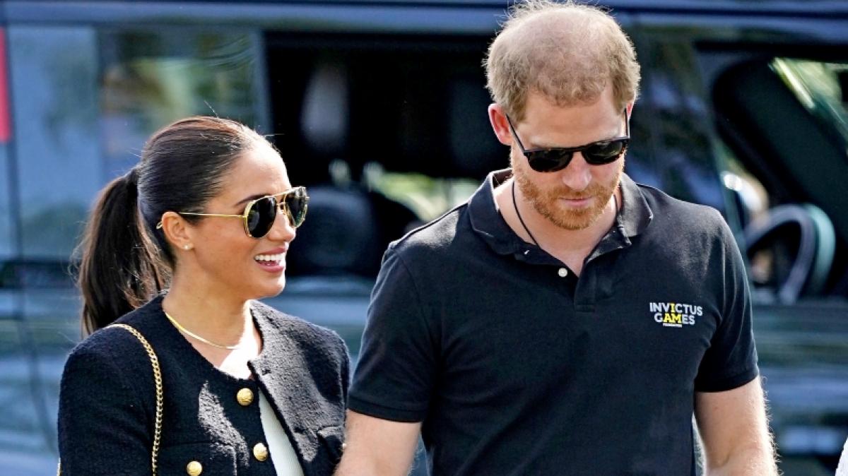 Prinz Harry muss die n&auml;chsten Tage ohne Meghan Markle auskommen. (Foto)