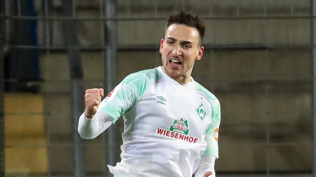 Kevin M&ouml;hwald wechselt vielleicht vom SV Werder Bremen zum 1. FC Union Berlin. (Foto)