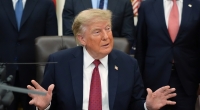 Beim Dinner im Rosengarten nutzte Donald Trump die Gelegenheit, um öffentlich über einen Freund herzuziehen.