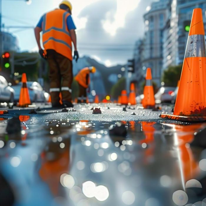 Straßen sind nicht für die Ewigkeit gebaut: Erneuerungen und Erweiterungen der Fahrbahnen gehören dazu, manchmal zum Leid der Anlieger und Autofahrer. (Symbolbild)