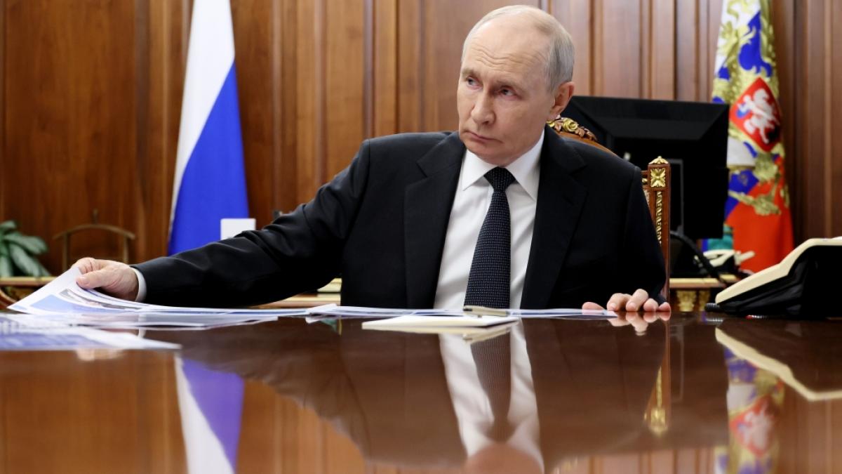 Herber R&uuml;ckschlag f&uuml;r Putin: Ein russischer Offizier hat Informationen an den ukrainischen Geheimdienst verraten. (Foto)