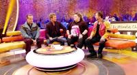 Alex Christensen, Oliver Geissen, Manuela Wisbeck und DJ Bobo (v.l.) erinnern sich an die 90er.
