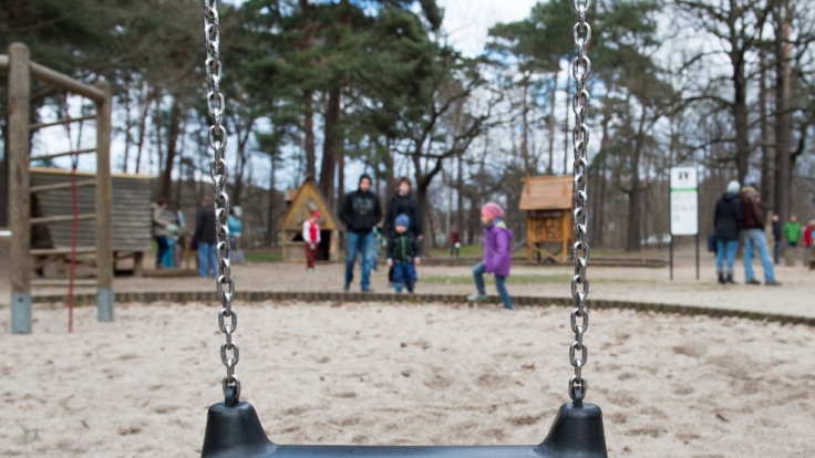 Auf so einem ähnlichen Spielplatz wurde das erst 7 Jahre alte Mädchen missbraucht.
