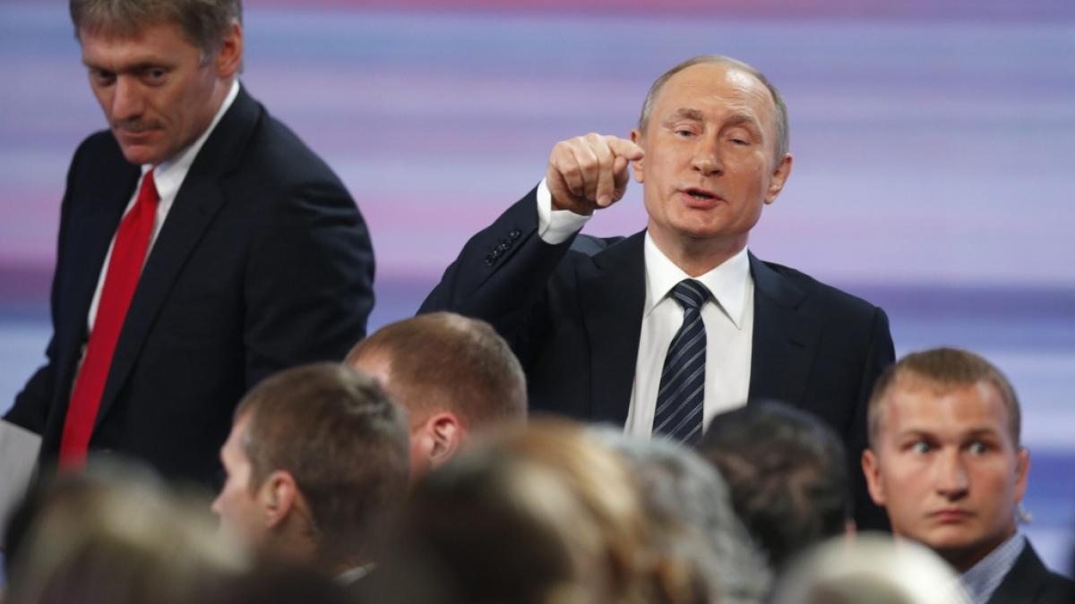 Kreml-Sprecher Dmitri Peskow sah sich gen&ouml;tigt, Ger&uuml;chte um den Gesundheitszustand von Wladimir Putin und den Einsatz von Doppelg&auml;ngern zu dementieren. (Foto)