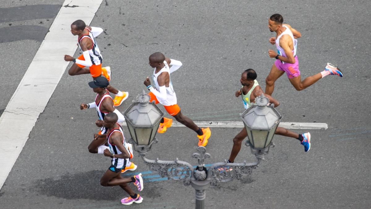 Eliud Kipchoge gewinnt den Berlin Marathon 2022. (Foto)