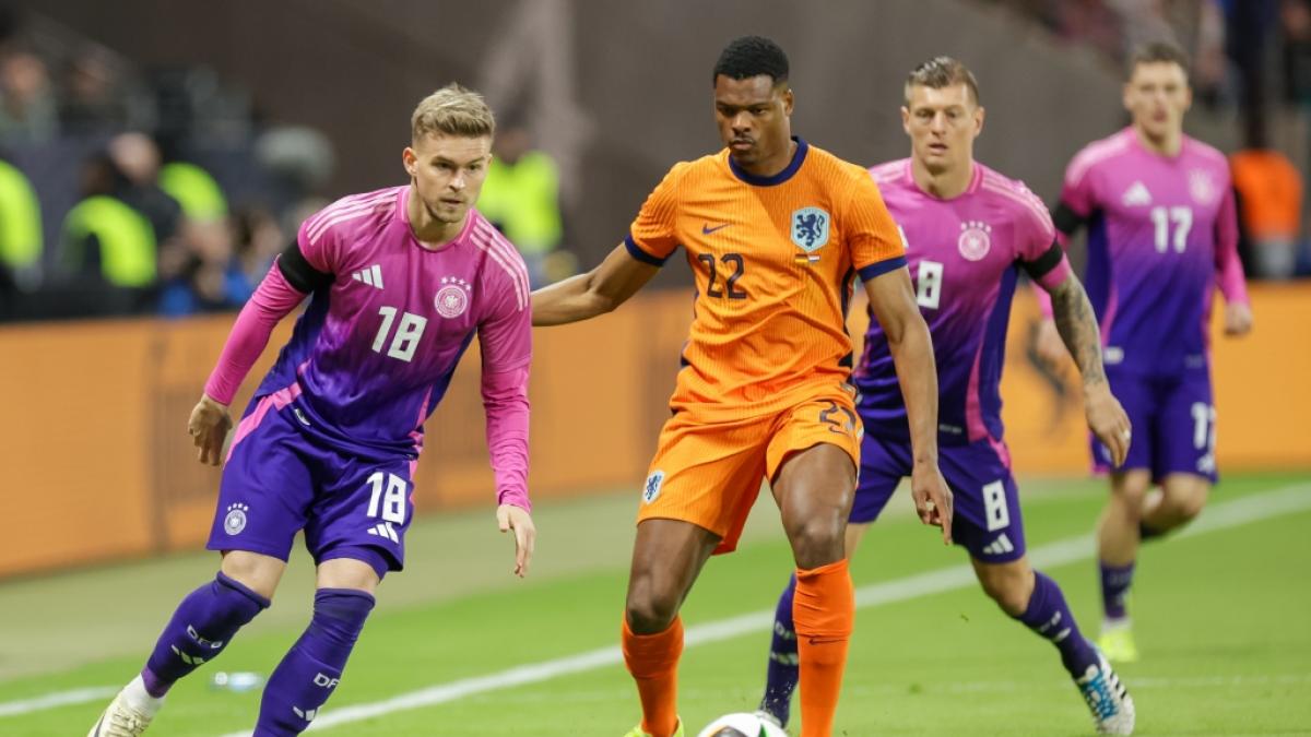 Deutschland setzte sich im Testspiel gegen die Niederlande durch. (Foto)