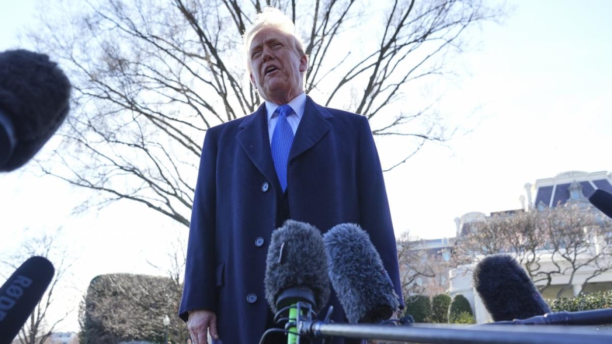 Donald Trump setzt seine verbalen Attacken auf Journalisten fort. (Foto)