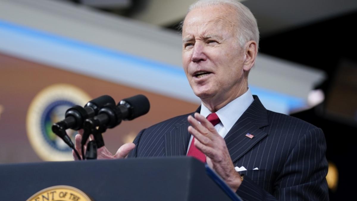 Joe Biden musste sich einen Polypen entfernen lassen. (Foto)