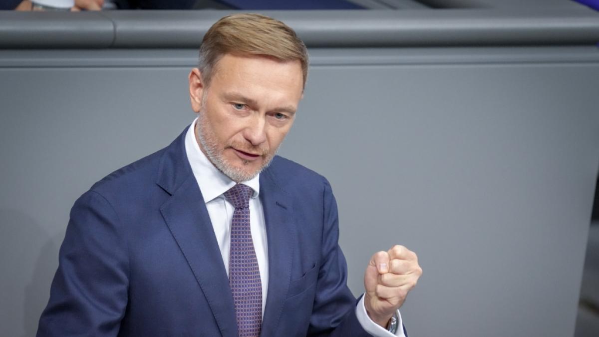 Christian Lindner war bei Caren Miosga zu Gast. (Foto)
