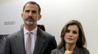 König Felipe mit seiner Ehefrau Königin Letizia von Spanien.