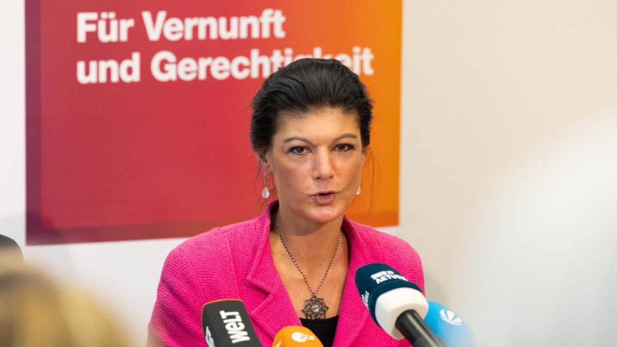 Das "B&uuml;ndnis Sahra Wagenknecht" kommt im neuen Insa-Sonntagstrend deutlich &uuml;ber die 5-Prozent-Marke. (Foto)