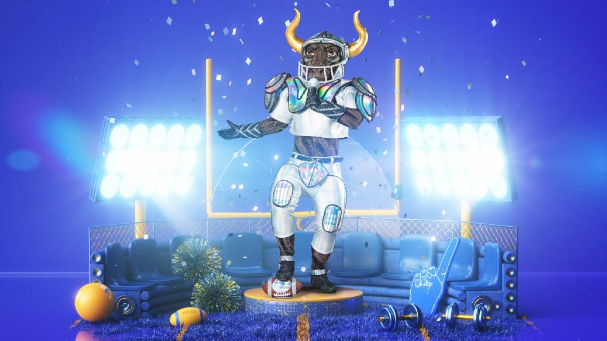 Der Stier k&auml;mpft bei "The Masked Singer" um den Sieg. (Foto)