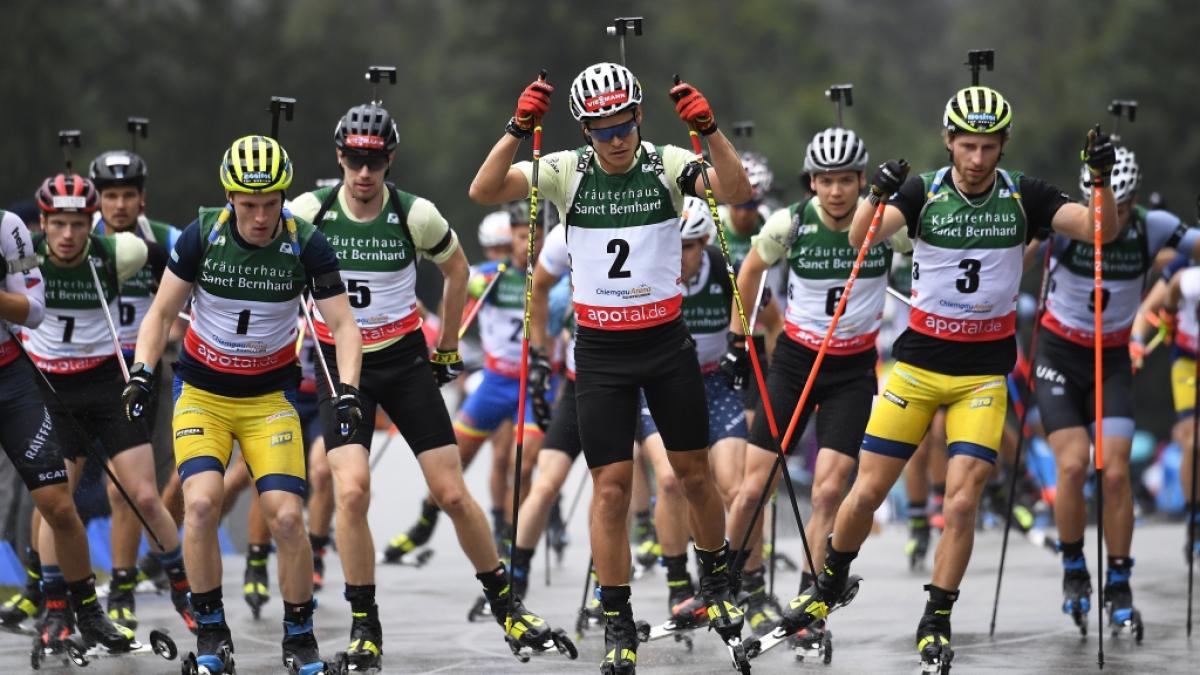Beim City Biathlon, der am 31. August 2025 in Dresden ausgetragen wird, gibt sich die internationale Biathlon-Elite vor dem Weltcup-Saisonstart die Ehre. (Foto)
