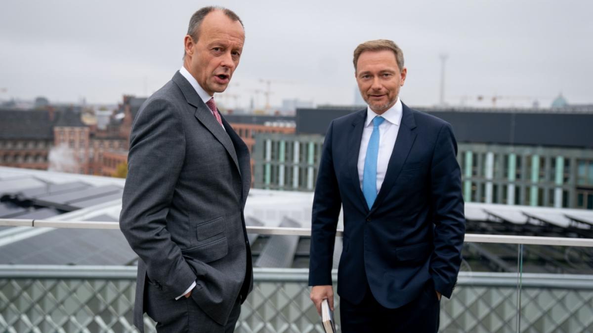 Friedrich Merz (CDU) und Christian Lindner (FDP) diskutierten bei "maybrit illner" &uuml;ber die Energiekrise und AKW-Laufzeiten. (Foto)
