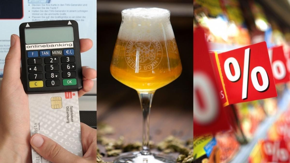 Im Mai 2022 &auml;ndern sich einige Gesetze in Deutschland, unter anderem zum chipTAN-Verfahren, zu Bierpreisen und zu Rabatten im Supermarkt. (Foto)