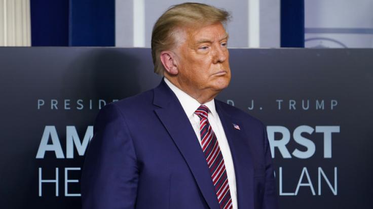 Mitten während der Videoschalte des G20-Gipfels twitterte Donald Trump - und sorgte auf Twitter für Gelächter.