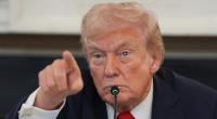 Donald Trump giftete bei einer Gesprächsrunde im Weißen Haus gegen CNN-Korrespondentin Kristen Holmes.