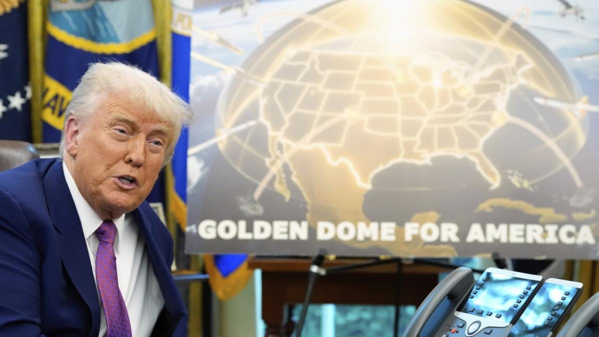 Donald Trump hat sich in den Kopf gesetzt, die USA mit einem 175 Milliarden US-Dollar teuren "Golden Dome" vor Raketenangriffen zu sch&uuml;tzen. (Foto)