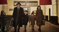 Richard (Ronald Zehrfeld) und Claire Kornitzer (Johanna Wokalek) sind entschlossen, ihre Kinder Georg (Moritz Hoyer) und Selma (Lisa Marie Trense) in Sicherheit zu bringen in dieser Szene des ZDF-Zweiteilers 