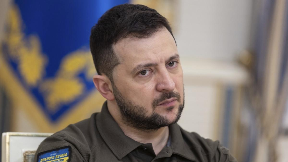 Der ukrainische Pr&auml;sident Wolodymyr Selenskyj hat den Westen mit Nachdruck zur Lieferung von Raketenabwehrwaffen aufgefordert. (Foto)