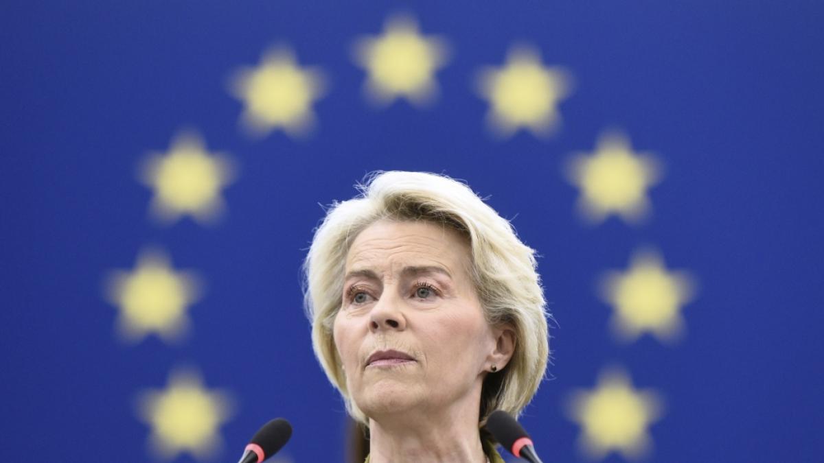 Ursula von der Leyen hat einen neuen Plan angek&uuml;ndigt, europ&auml;ische Gas- und &Ouml;limporte aus Russland schneller zu stoppen. (Foto)