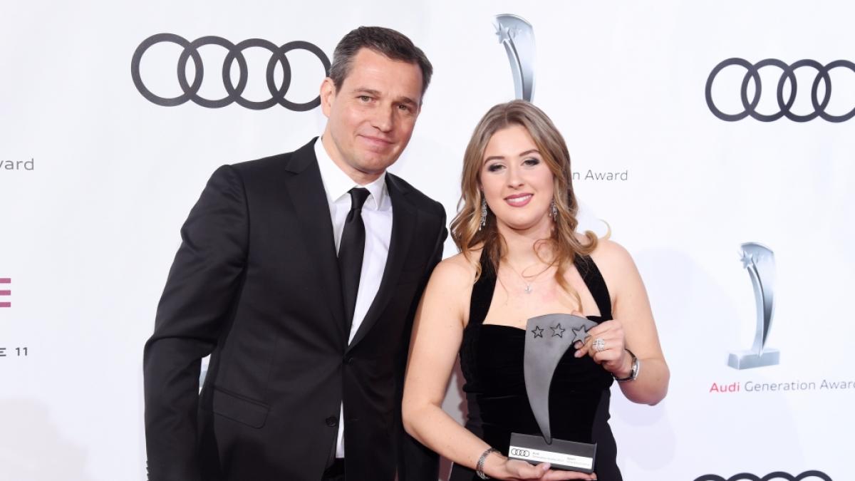 Gina Schumacher bei&nbsp;der Verleihung des Audi Generation Awards. (Foto)