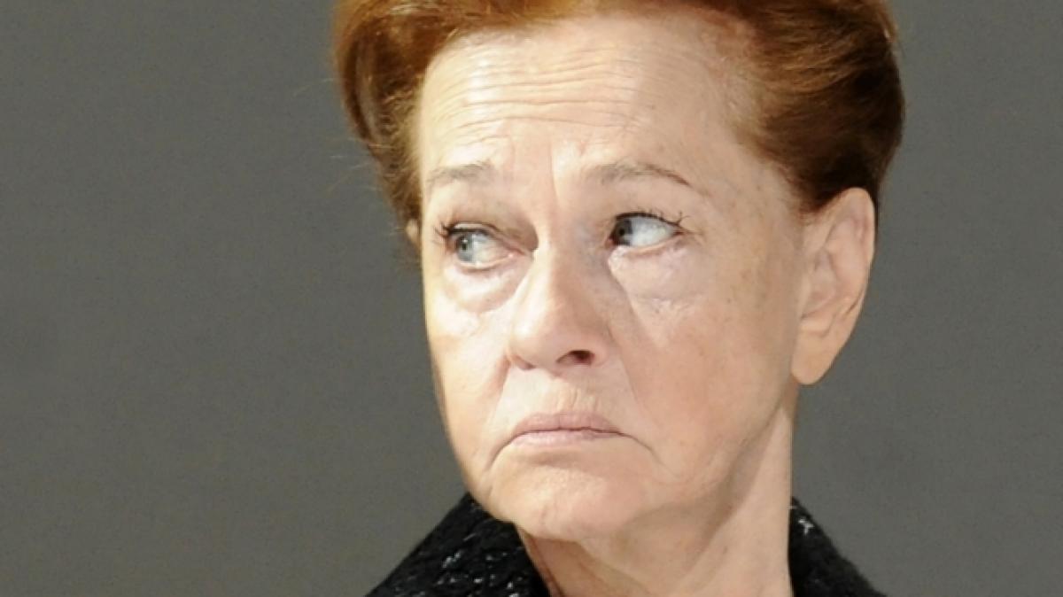 Die &ouml;sterreichische Schauspielerin Getraud Jesserer, hier w&auml;hrend einer Theaterprobe von 2021, ist mit 77 Jahren gestorben. (Foto)