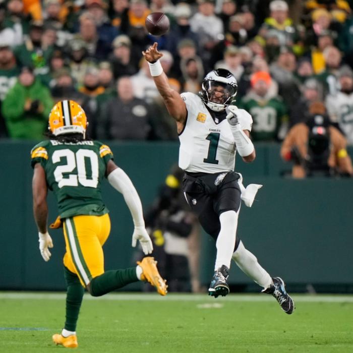 Jalen Hurts wieder im Einsatz in der NFL