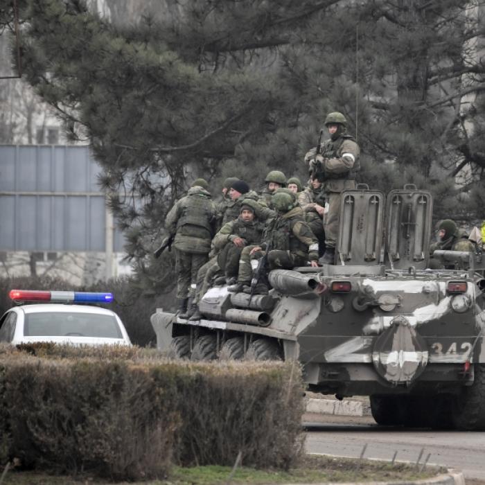 Putin-Soldaten erschießen Behinderten