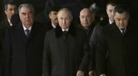 Wladimir Putin zeigte sich beim Treffen der GUS-Staatsoberhäupter mit gleich ZWEI Atomkoffern.