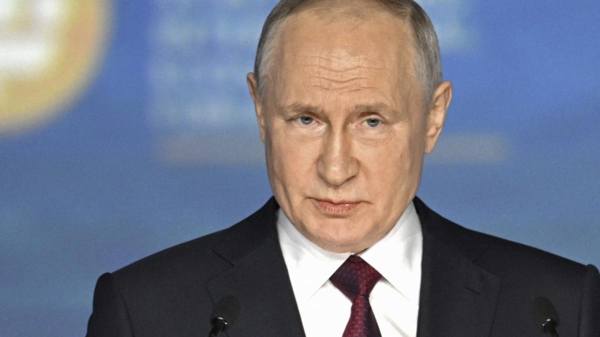 Wladimir Putin f&uuml;hrt seit Februar 2022 Krieg gegen die Ukraine. (Foto)