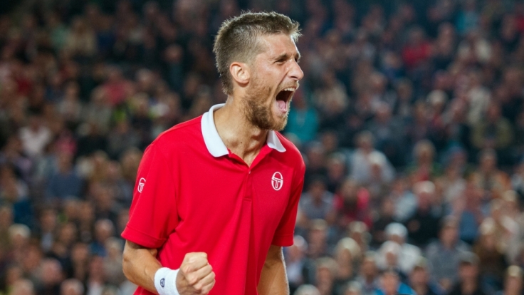 Der Slowake Martin Klizan hat überraschen die German Open 2016 in Hamburg gewonnen.