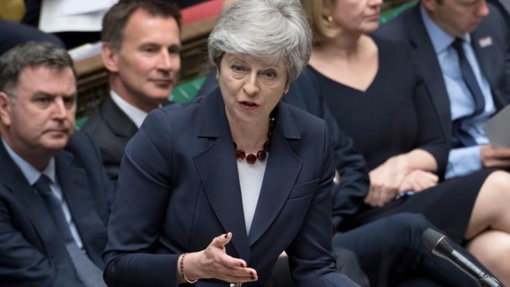 Theresa May ist bereit, sich für den Brexit-Deal zu opfern.