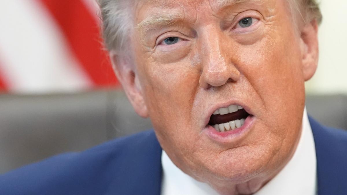 Donald Trump sieht sich mit einer deutlichen Warnung konfrontiert. (Foto)