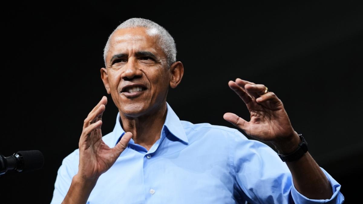 Barack Obama hat bei Wahlkampfveranstaltungen die amtierende Trump-Regierung scharf kritisiert. (Foto)