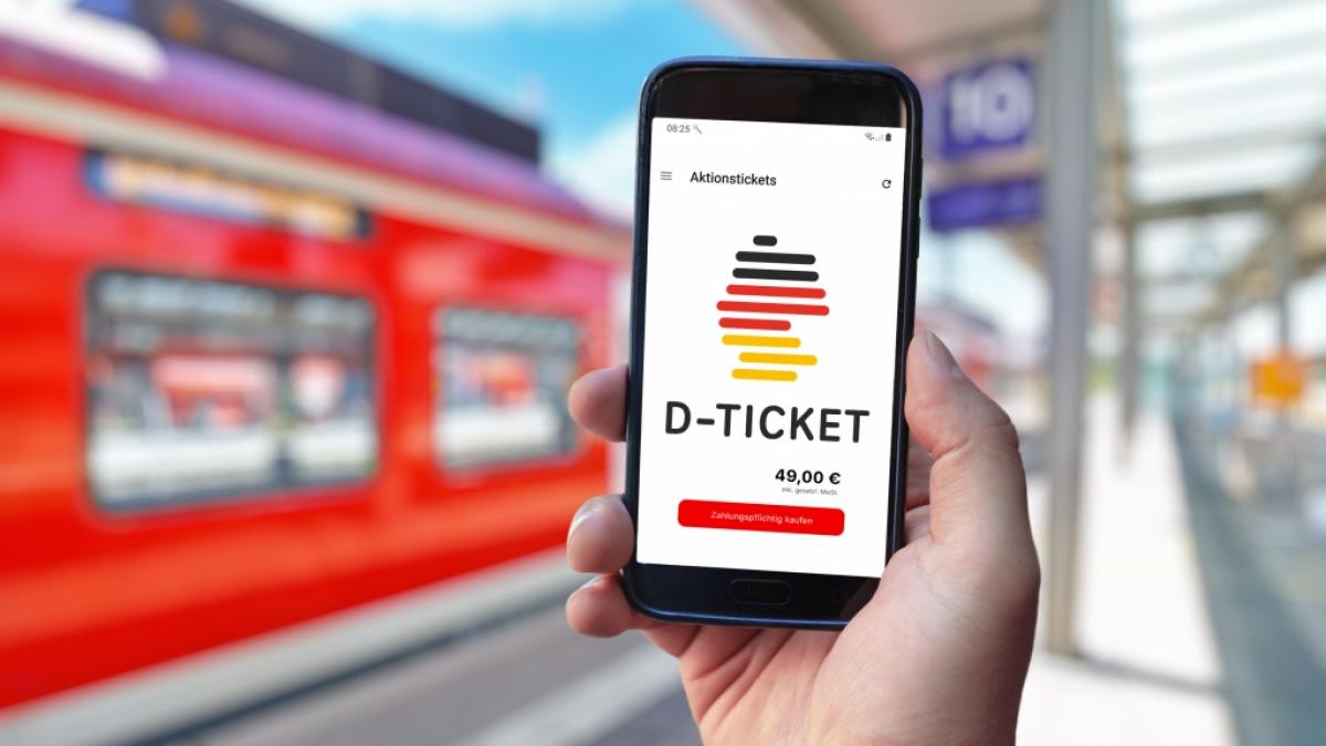 Zum Deutschlandticket ist jetzt f&uuml;r das Jahr 2024 eine Entscheidung gefallen. (Symbolbild) (Foto)