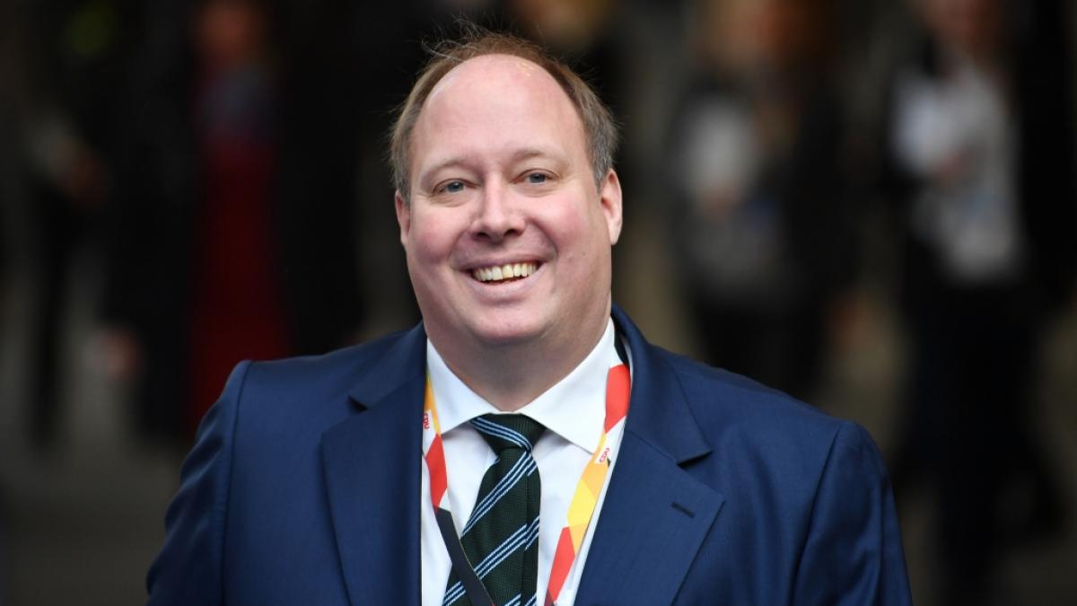 Helge Braun l&auml;chelt beim 30. CDU-Parteitag im Jahr 2018. (Foto)
